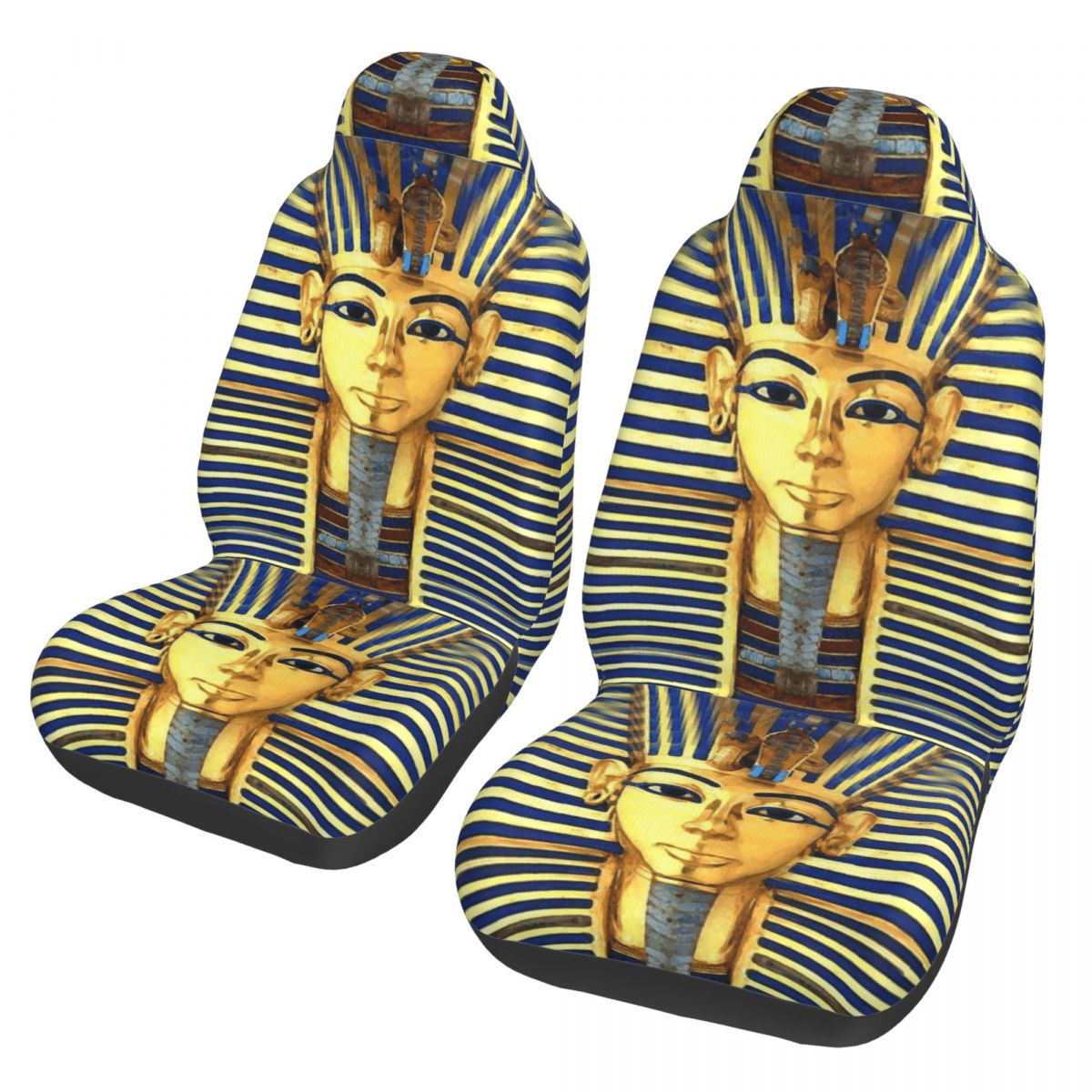 Car Accessories Egypt - ファラオ王ツタンカーメンゴールドラピスユニバーサルカーシートカバー四季旅行エジプトエジプトカーシートカバーカーアクセサリー
