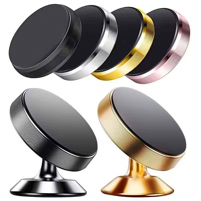 Car Accessories Phone Holder - マグネット式車載スマホホルダー マグネットマウント 携帯電話スタンド GPS対応 iPhone 17