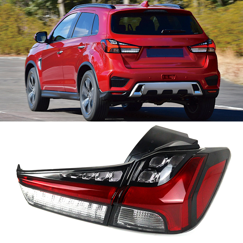 D.A.D Car Accessories - カーアクセサリー LED リアテールライトブレーキランプ警告ウインカー三菱アウトランダースポーツ ASX RVR 2020