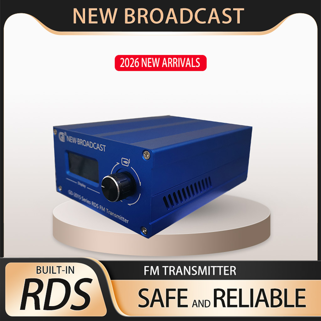 Fm Transmitter - 新型放送機 25W調整可能ステレオFM送信機 ワイヤレス放送ラジオ局 FM送信機+アダプター+15wアンテナ