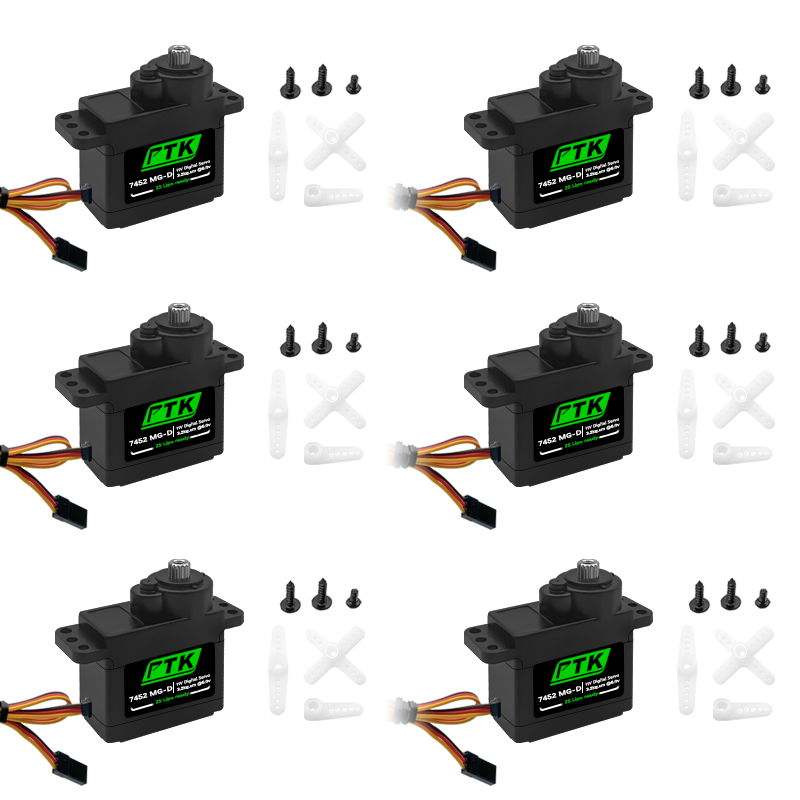 D.A.D Car Accessories - PTK 7452 MG-D 9 グラムデジタルサーボメタルギア EPP