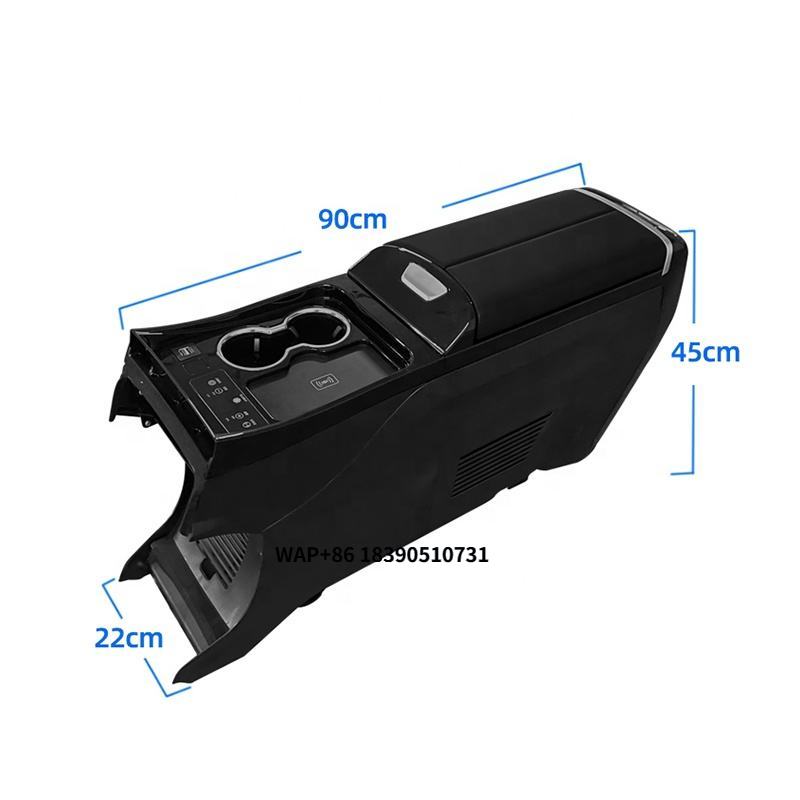 Wireless Car Charger - エリシオンカー SUV トラック センターコンソールオーガナイザーボックス カップホルダー付き ワイヤレス充電器