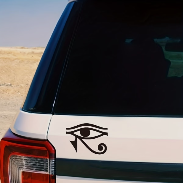 1ピースのホルスの目エジプトビニールステッカー - 古代エジ - Car Accessories Egypt のレビューと価格