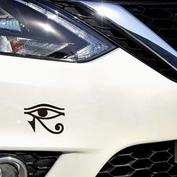 1ピースのホルスの目エジプトビニールステッカー - 古代エジ - Car Accessories Egypt のレビューと価格