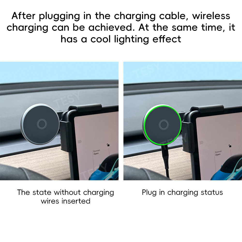TESY 車載ホルダー 15W マグネット式ワイヤレス充電器 - Wireless Car Charger のレビューと価格