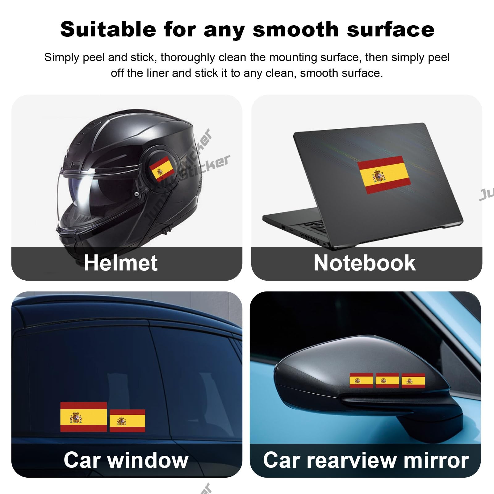 バリ島インドネシア国旗ビニールデカール6枚セットステッカーカ - Car Accessories Bali のレビューと価格