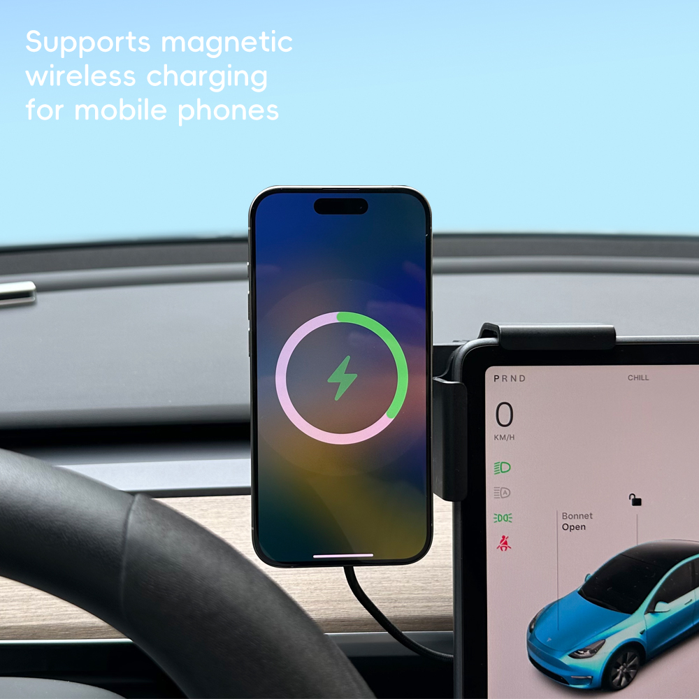 車載スマホホルダー 15W MagSafe対応 マグネット式 - Wireless Car Charger のレビューと価格