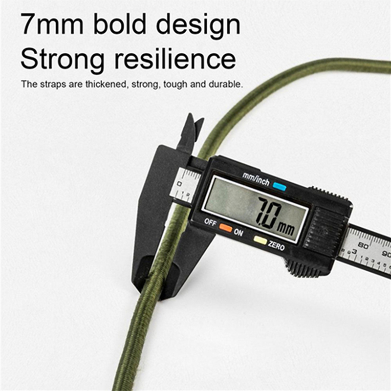 30-210 センチメートル 7 ミリメートル梱包ロープ弾性 - Car Accessories Roof Rack のレビューと価格