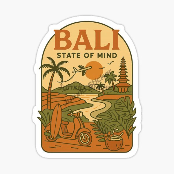 バリ島インドネシアビーチサーフィンカーステッカーカーアクセサ - Car Accessories Bali のレビューと価格