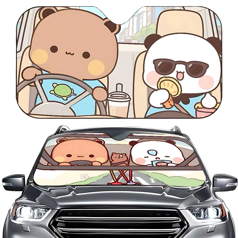 かわいい D-Dudu Bubu 車用サンシェードカーテン  - D.A.D Car Accessories のレビューと価格
