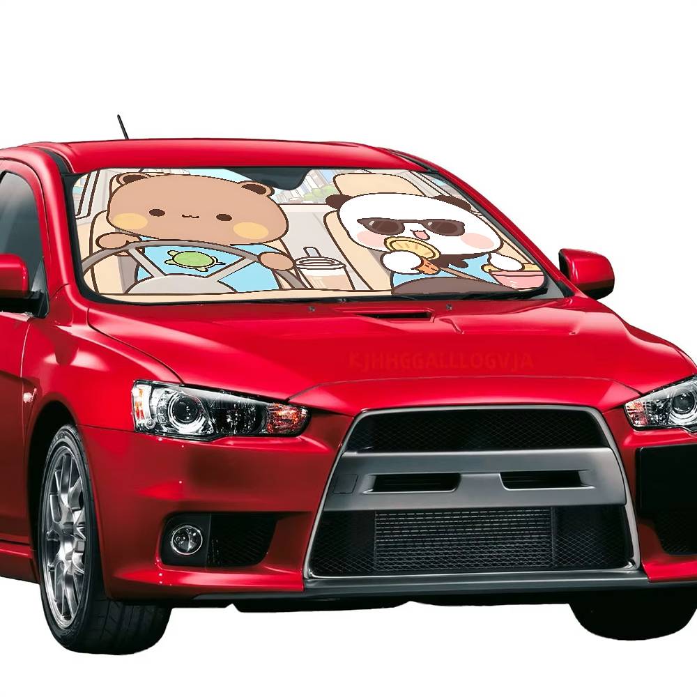 かわいい D-Dudu Bubu 車用サンシェードカーテン  - D.A.D Car Accessories のレビューと価格