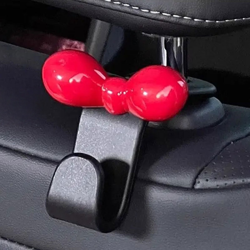ミニマリストなボウ型車用後部座席吊り下げフック、実用的な収納 - Car Accessories You Need のレビューと価格