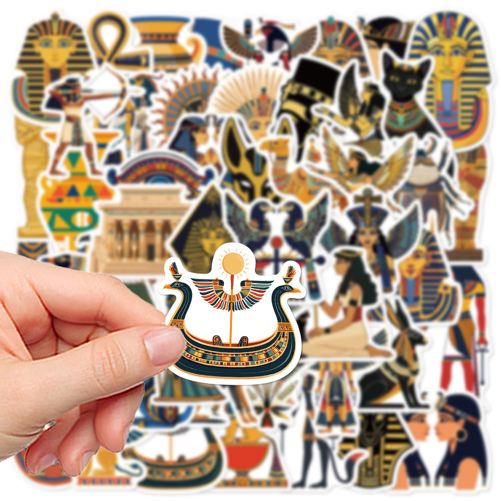 古代エジプト文化のステッカー,落書き装飾,日曜大工のステッカ - Car Accessories Egypt のレビューと価格