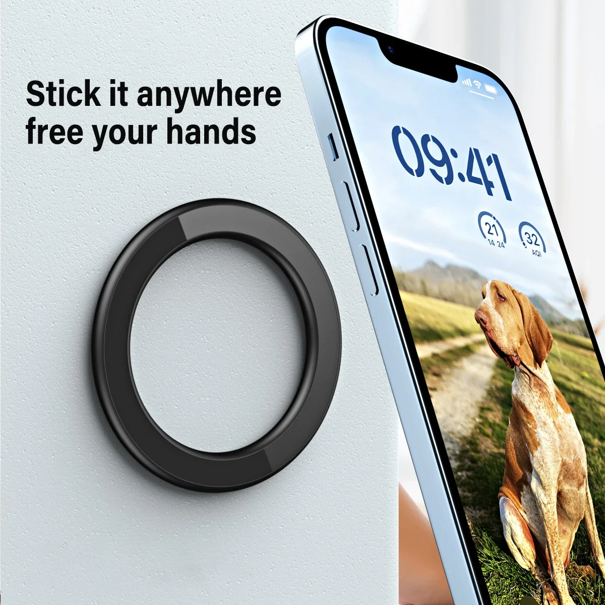 MagSafe対応 磁気リングホルダー 強力マグネット 携帯 - Car Accessories Phone Holder のレビューと価格