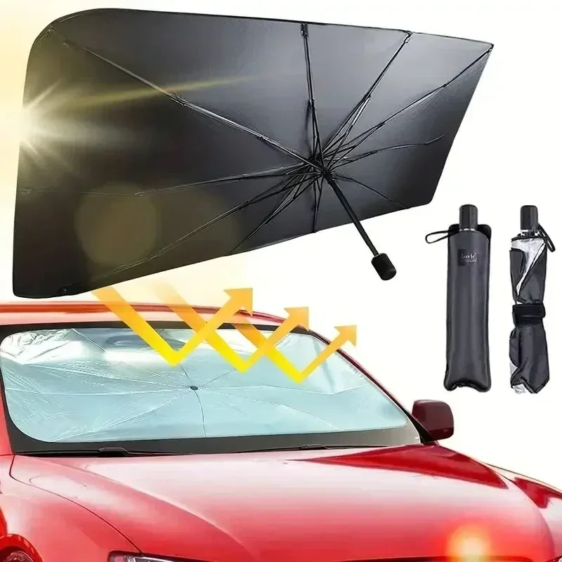 多目的便利な折りたたみ式車のフロントガラスサンシェードインテ - Car Accessories You Need のレビューと価格