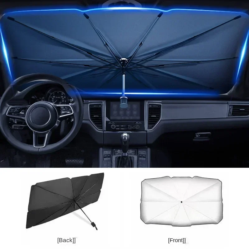 多目的便利な折りたたみ式車のフロントガラスサンシェードインテ - Car Accessories You Need のレビューと価格