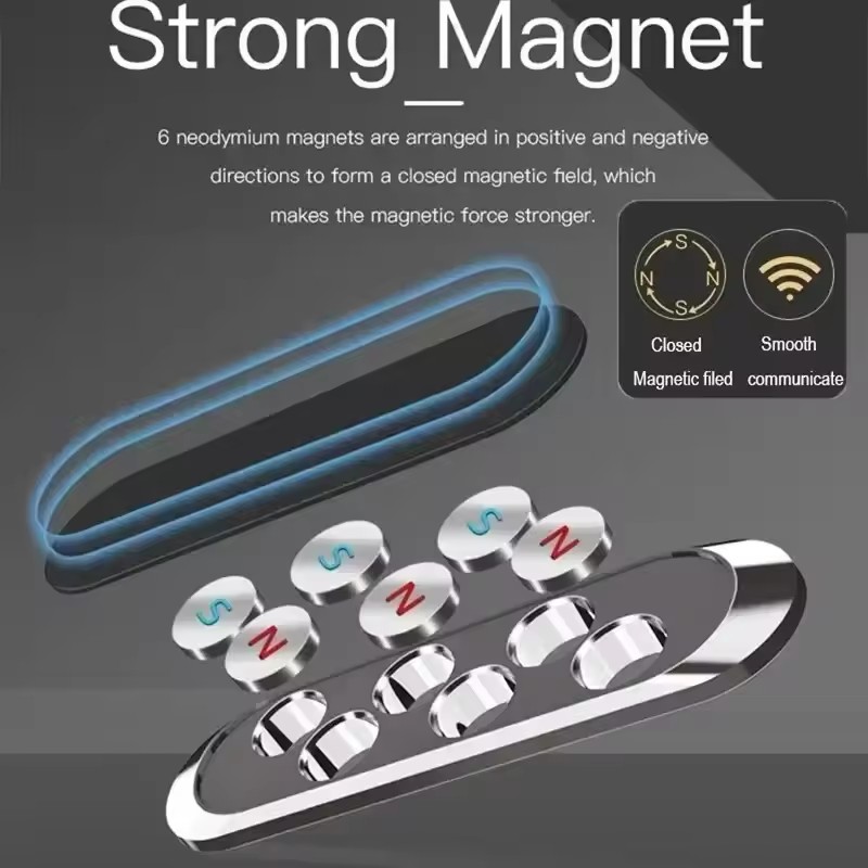 金属製磁気式スマホホルダー 磁気式車載スマホホルダー スタン - Car Accessories Phone Holder のレビューと価格