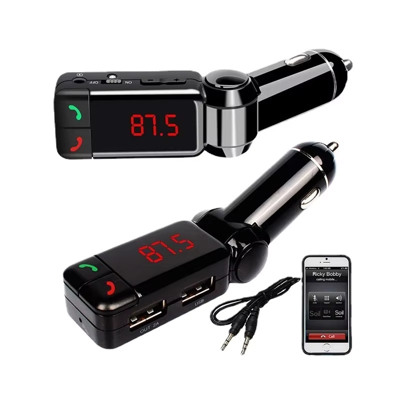 BC06 車の Bluetooth 互換 Fm トランスミッ - Fm Transmitter のレビューと価格