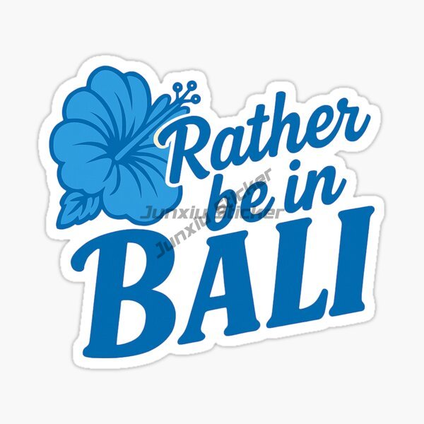 バリインドネシアビーチサーフィン風景車のステッカーカーアクセ - Car Accessories Bali のレビューと価格