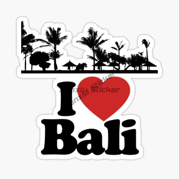 バリインドネシアビーチサーフィン風景車のステッカーカーアクセ - Car Accessories Bali のレビューと価格