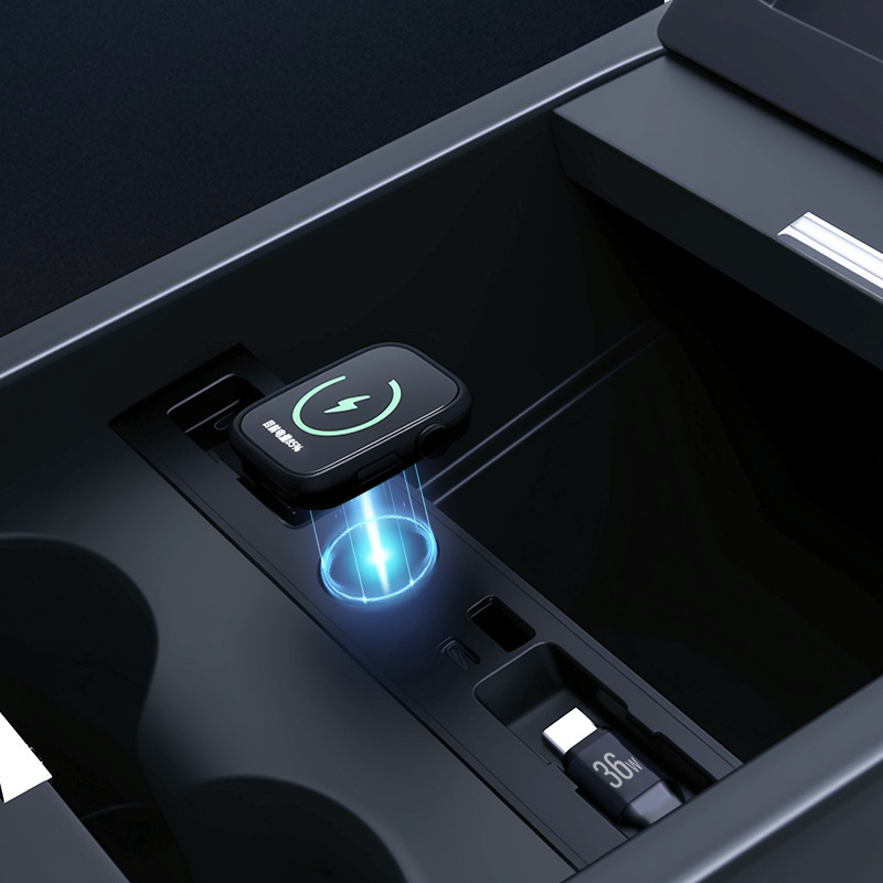 新型テスラモデル3ハイランド/Y/YL用センターコンソール拡 - Wireless Car Charger のレビューと価格