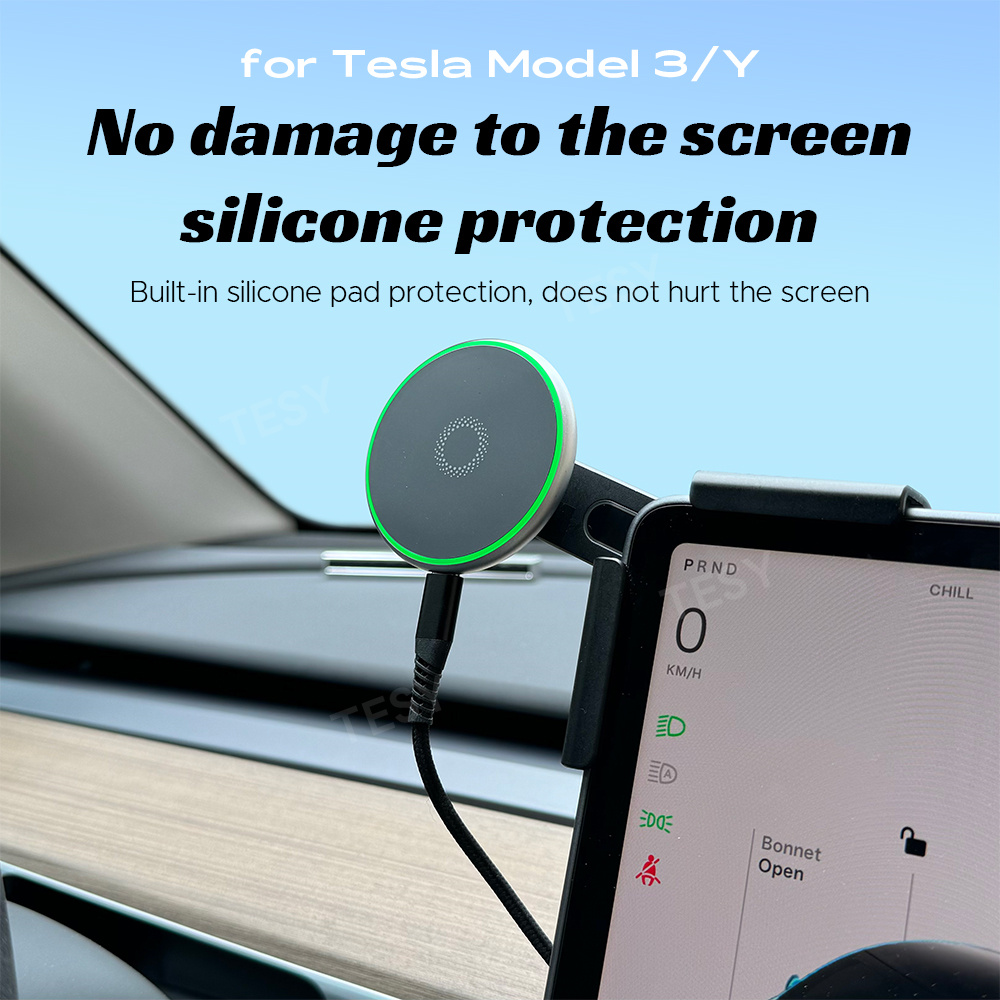 車載スマホホルダー 15W マグネット式ワイヤレス充電器 M - Wireless Car Charger のレビューと価格