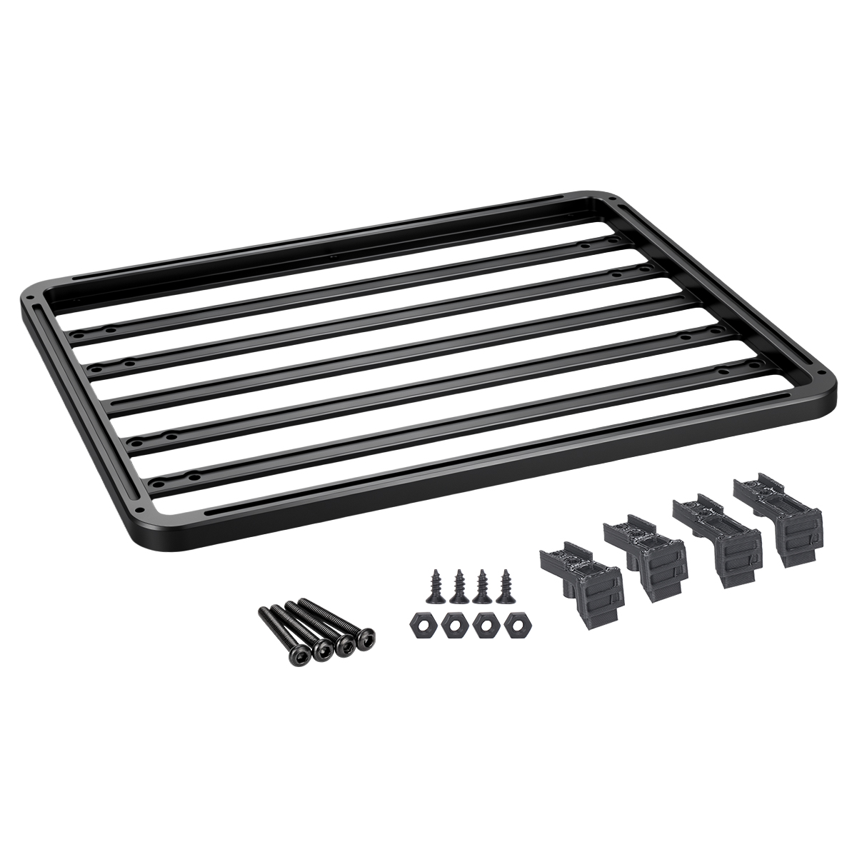 1/10 RCクローラー用CNCアルミ製ルーフラック ラゲー - Car Accessories Roof Rack のレビューと価格