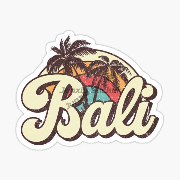 バリインドネシアビーチサーフィン風景車のステッカーカーアクセ - Car Accessories Bali のレビューと価格