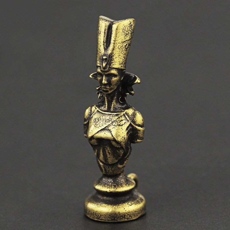 真鍮金属チェスの駒古代エジプトアクションフィギュアシンプルな - Car Accessories Egypt のレビューと価格