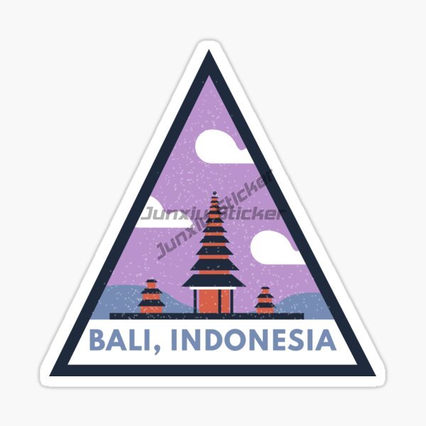 バリインドネシアビーチサーフィン風景車のステッカーカーアクセ - Car Accessories Bali のレビューと価格