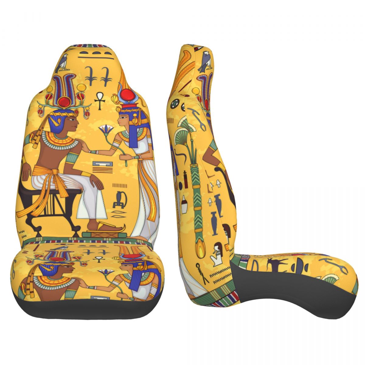 古代エジプトユニバーサルカーシートカバープロテクターインテリ - Car Accessories Egypt のレビューと価格