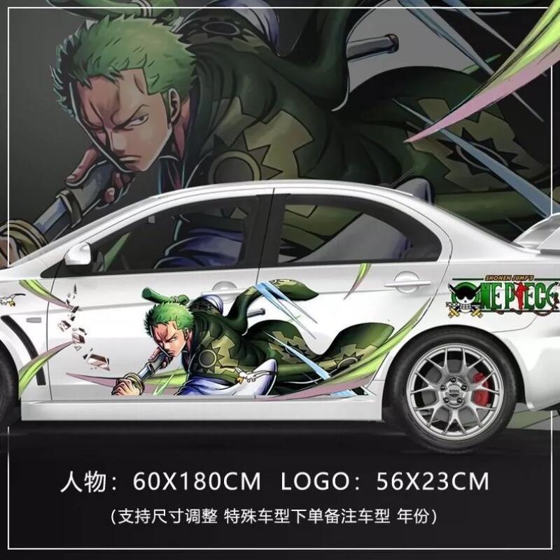 ワンピースステッカー車体装飾カーフィルムステッカーモンキー・ - D.A.D Car Accessories のレビューと価格