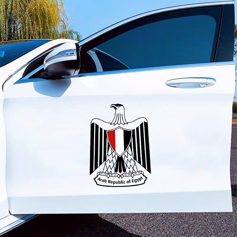 カスタムメイドのビニールステッカー,egyptの腕のコート, - Car Accessories Egypt のレビューと価格