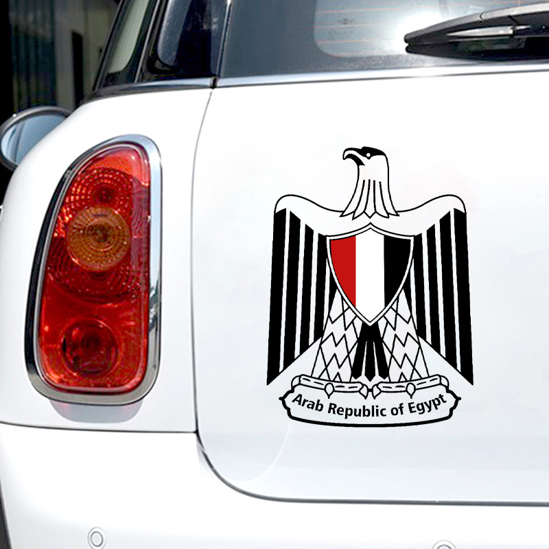 カスタムメイドのビニールステッカー,egyptの腕のコート, - Car Accessories Egypt のレビューと価格